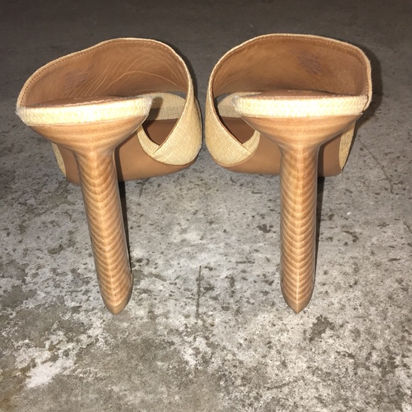 Mercedes Castillo Paulina Raffia Mule Sandal Shoes - Picture 6 of 8